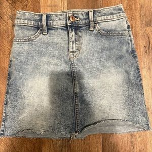 Abercrombie kids girls jean skirt size 9/10